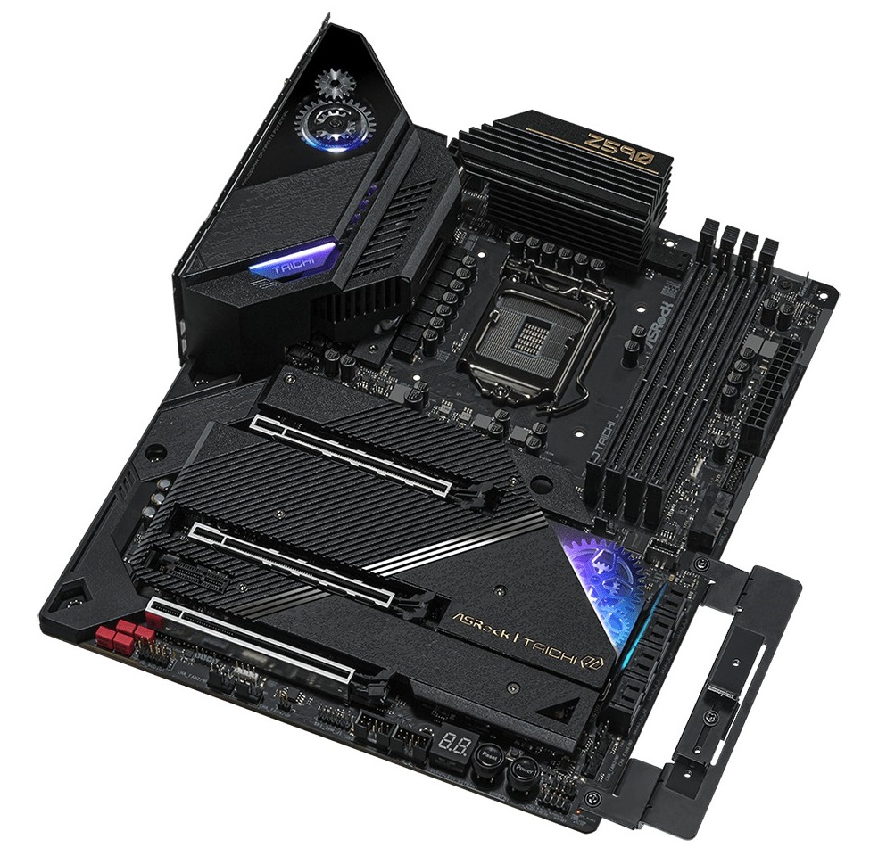 ASRock Z590 Taichi Review: An Intel Motherboard with Moving